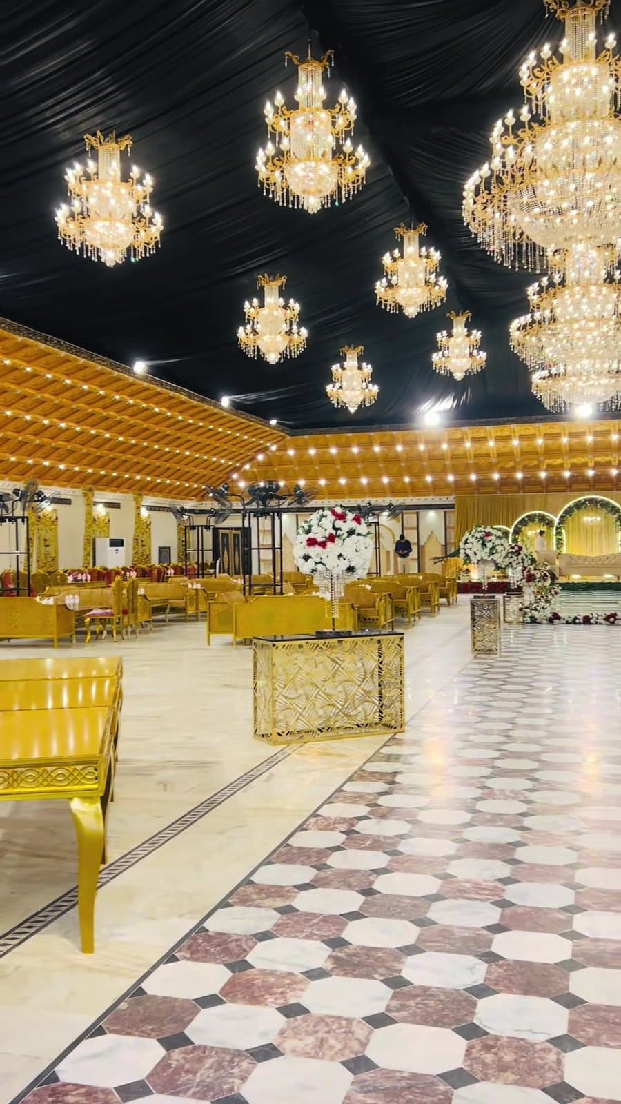 Buffet Spread & Sweet Course — Dessert and pastry service for wedding receptions.